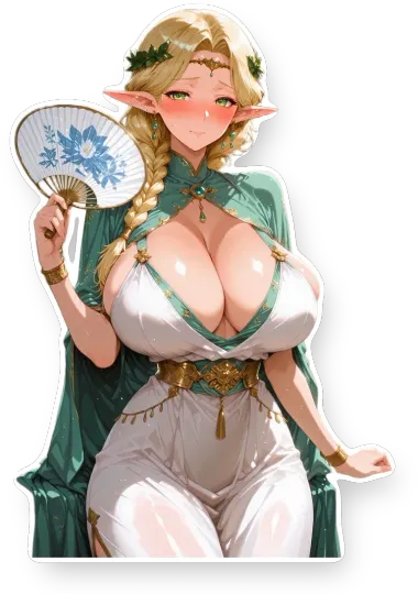 Kyonyuu Elf Oyako Saimin